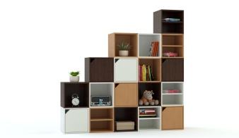 Стеллаж Ноче 5 BMS с дверцами