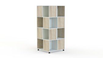 Стеллаж Данте 6 BMS с дверцами