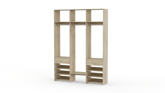 Стеллаж для одежды Мирта 91 BMS из ЛДСП