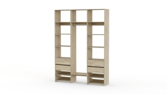 Стеллаж для одежды Мирта 94 BMS из ЛДСП