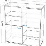 Схема сборки Комод Комби 12 BMS