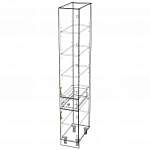 Схема сборки Шкаф-пенал 1 ящик 400 левый Верона BMS