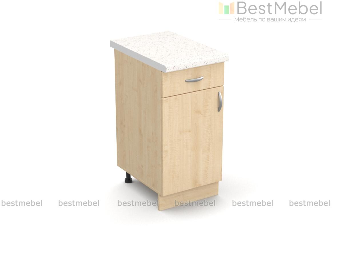 Стол кухонный рабочий с выдвижным ящиком Соло BMS - Фото