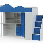 Кровать чердак Пионер 1 BMS - Фото 6