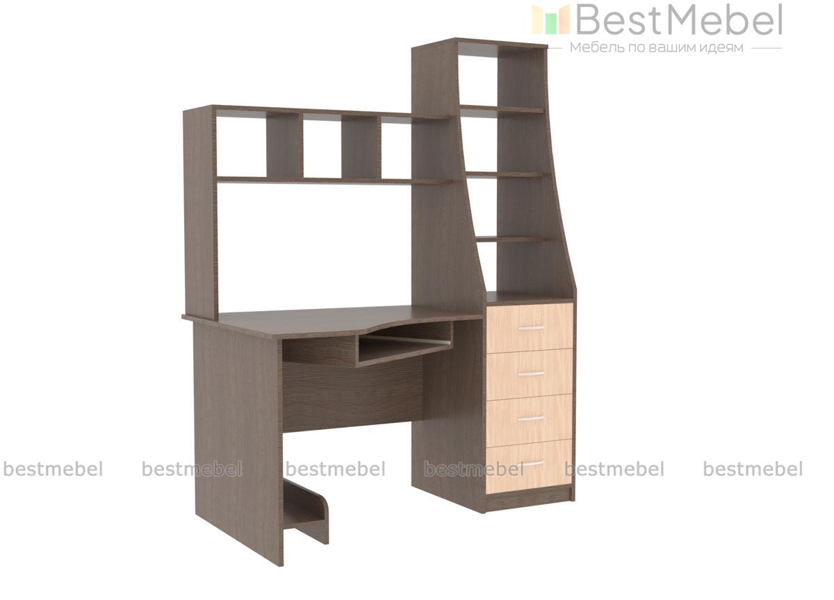 Стол письменный Интер СК-004 BMS - Фото