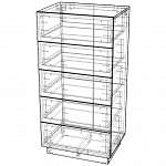 Схема сборки Комод Севилья-5 BMS