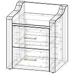 Схема сборки Мягкая прикроватная тумбочка Татами 2 BMS