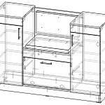Схема сборки Тумба под обувь Фиеста-2 BMS