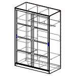 Схема сборки Шкаф-купе Лайн BMS