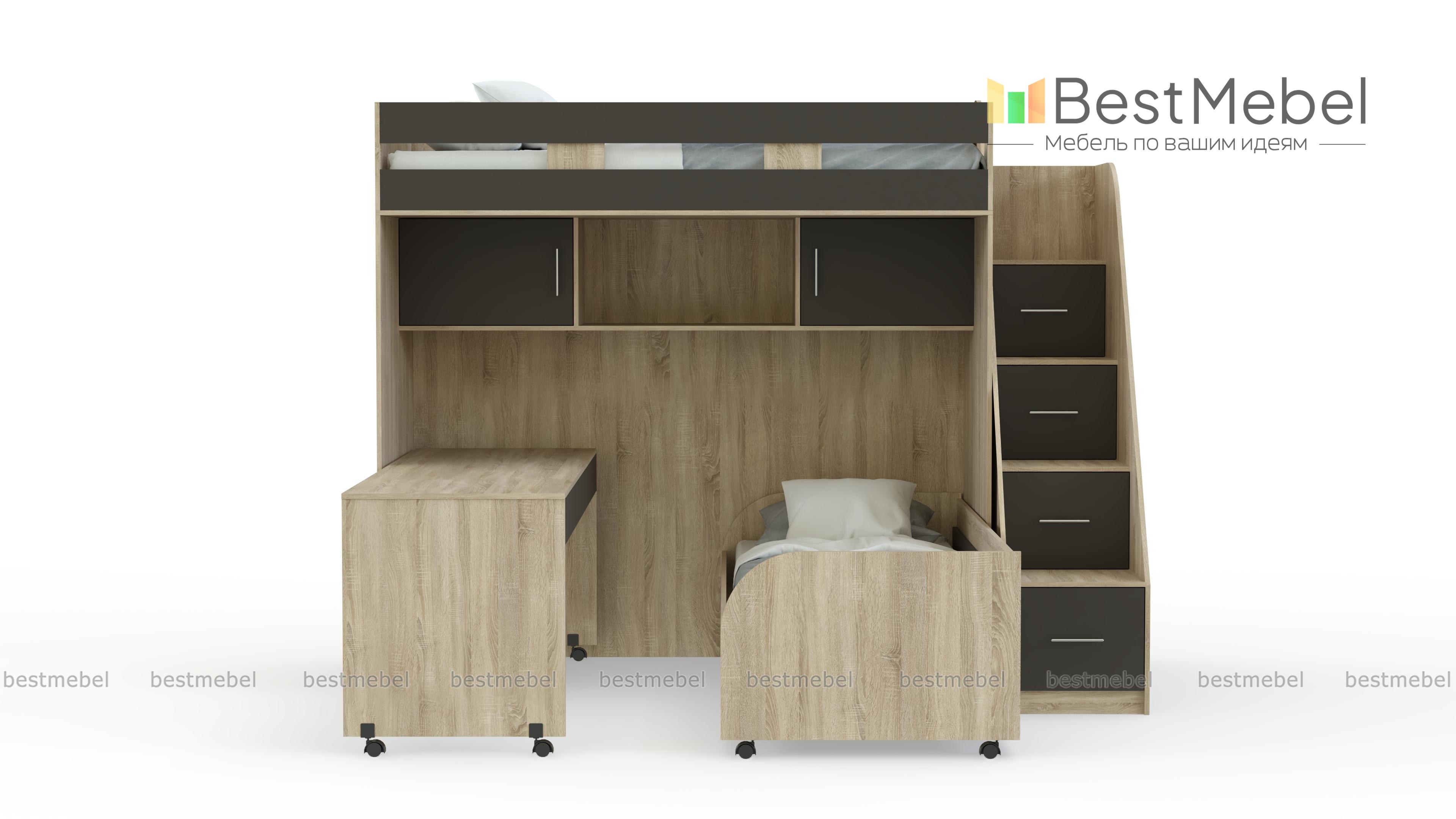 Детская кровать Минима КД-136 BMS - Фото