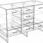 Схема сборки Комод Ландыш 3 BMS