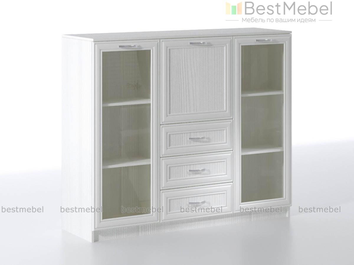 Комод с витриной София Стекло BMS - Фото