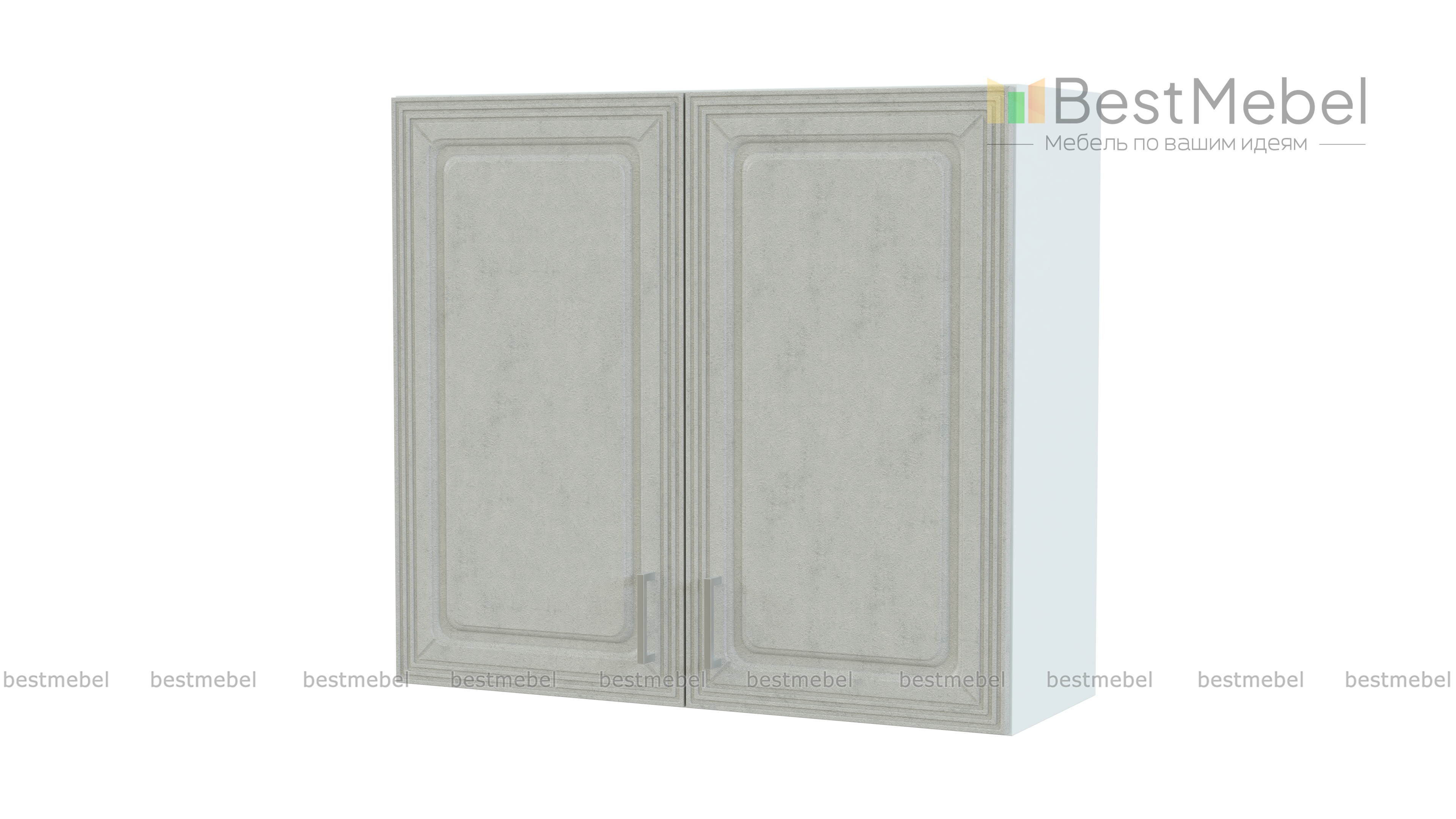 Шкаф навесной 2 двери Ника BMS