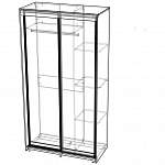 Схема сборки Шкаф-купе Валерия Арт 8 BMS