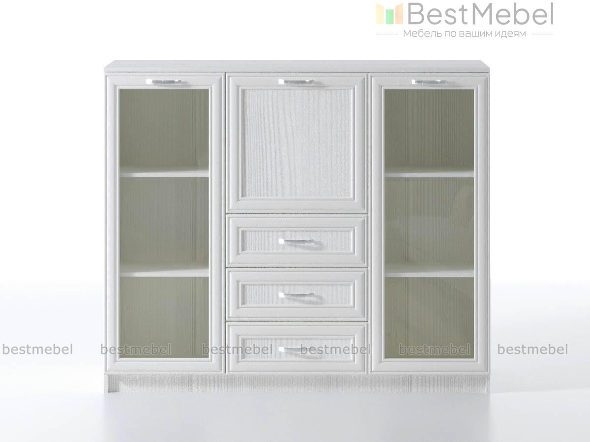 Комод с витриной София Стекло BMS - Фото