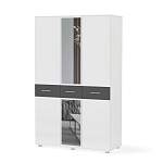 Шкаф 3-створчатый Линда с зеркалом BMS - Фото 10