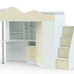 Кровать чердак Пионер 1 BMS - Фото 1