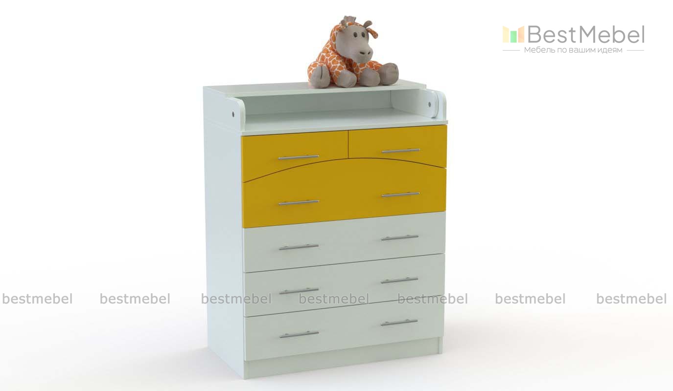 Пеленальный комод Эстель 1 BMS