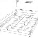 Схема сборки Кровать Мелина 7 BMS