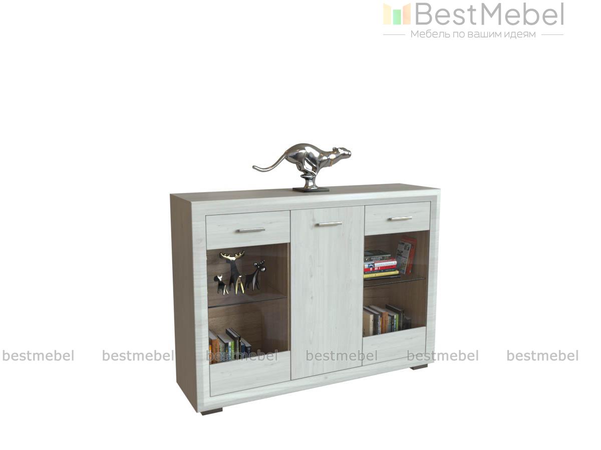 Тумба-витрина Мальта B-13 BMS - Фото