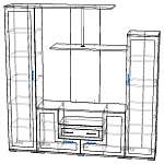 Схема сборки Гостиная Мирель 1 BMS