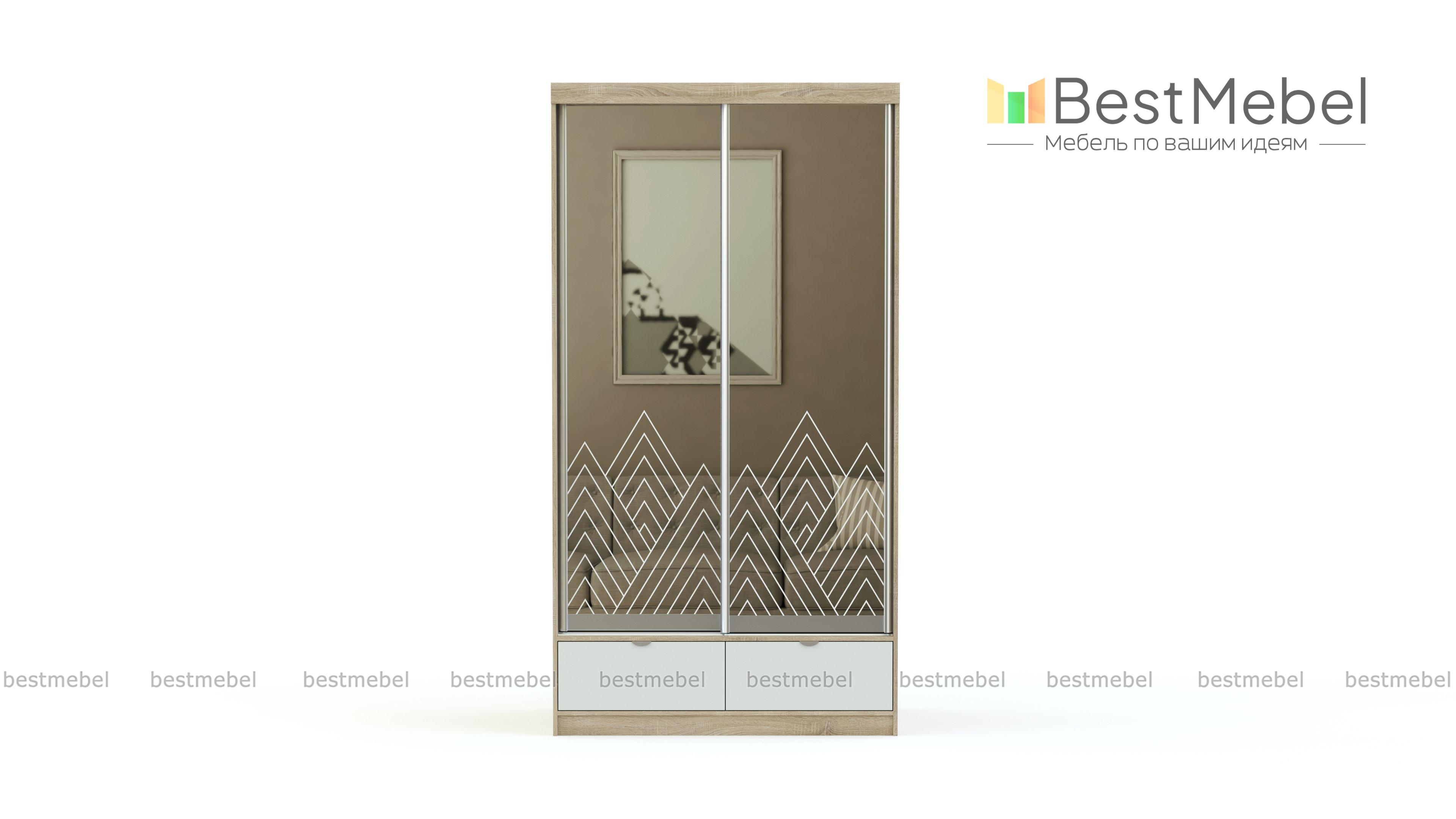 Шкаф-купе Madrid-2 BMS - Фото