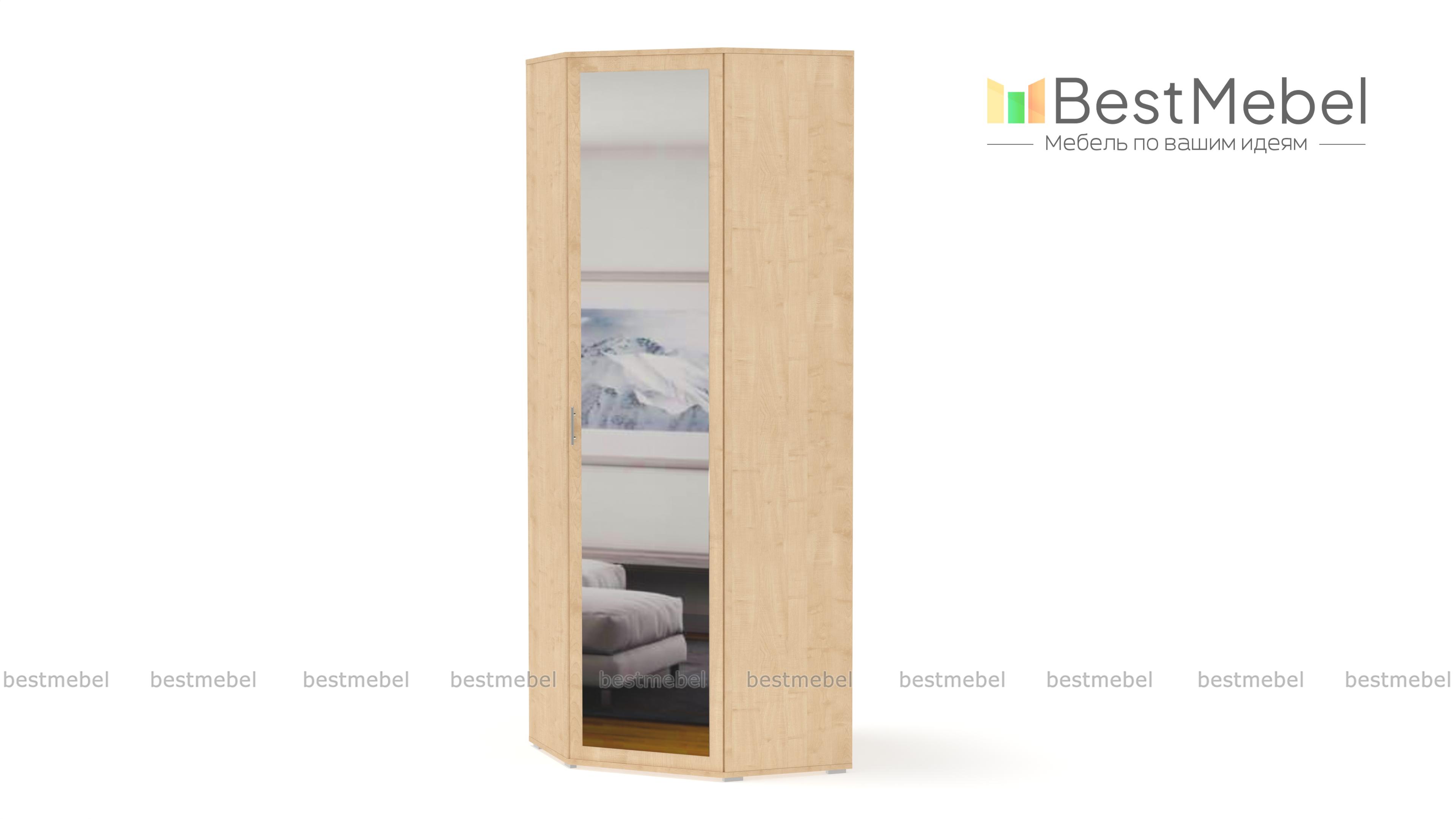 Шкаф угловой ШК-814 Мелисса BMS - Фото