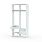 Стеллаж для одежды Мирта 43 BMS - Фото 2