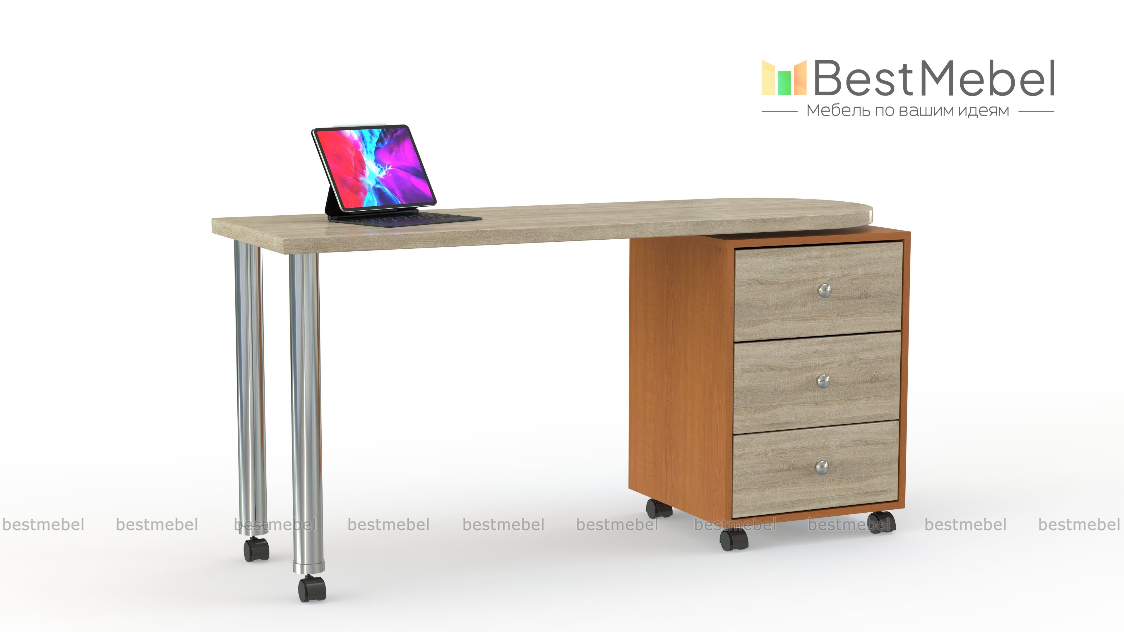 Стол с тумбой Ной-5 BMS - Фото