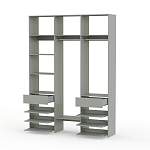 Стеллаж для одежды Мирта 89 BMS - Фото 8