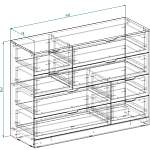 Комод Нордли Nordli 4