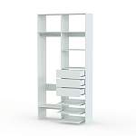 Стеллаж для одежды Мирта 84 BMS - Фото 6