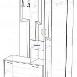 Схема сборки Прихожая Реприза BMS