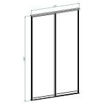 Двери-купе Марио 1 BMS