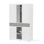 Шкаф 3-створчатый Линда с зеркалом BMS - Фото 8