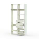 Стеллаж для одежды Мирта 84 BMS - Фото 18