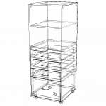 Схема сборки Комод на колесах Уфрин BMS