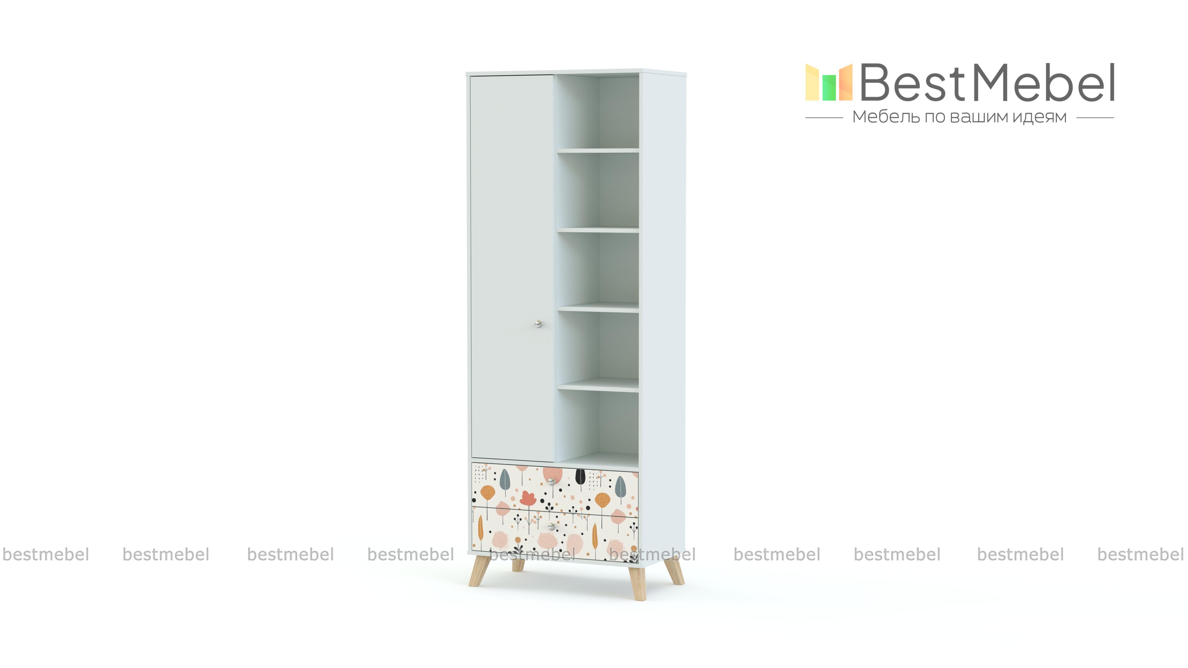 Шкаф распашной Эльза 2 BMS - Фото