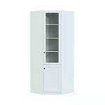 Шкаф угловой для книг Скандинавия BMS - Фото 3