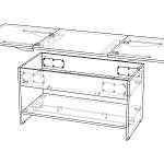 Схема сборки Журнальный стол Гроу 2 BMS