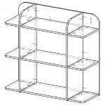 Схема сборки Полка Этюд BMS