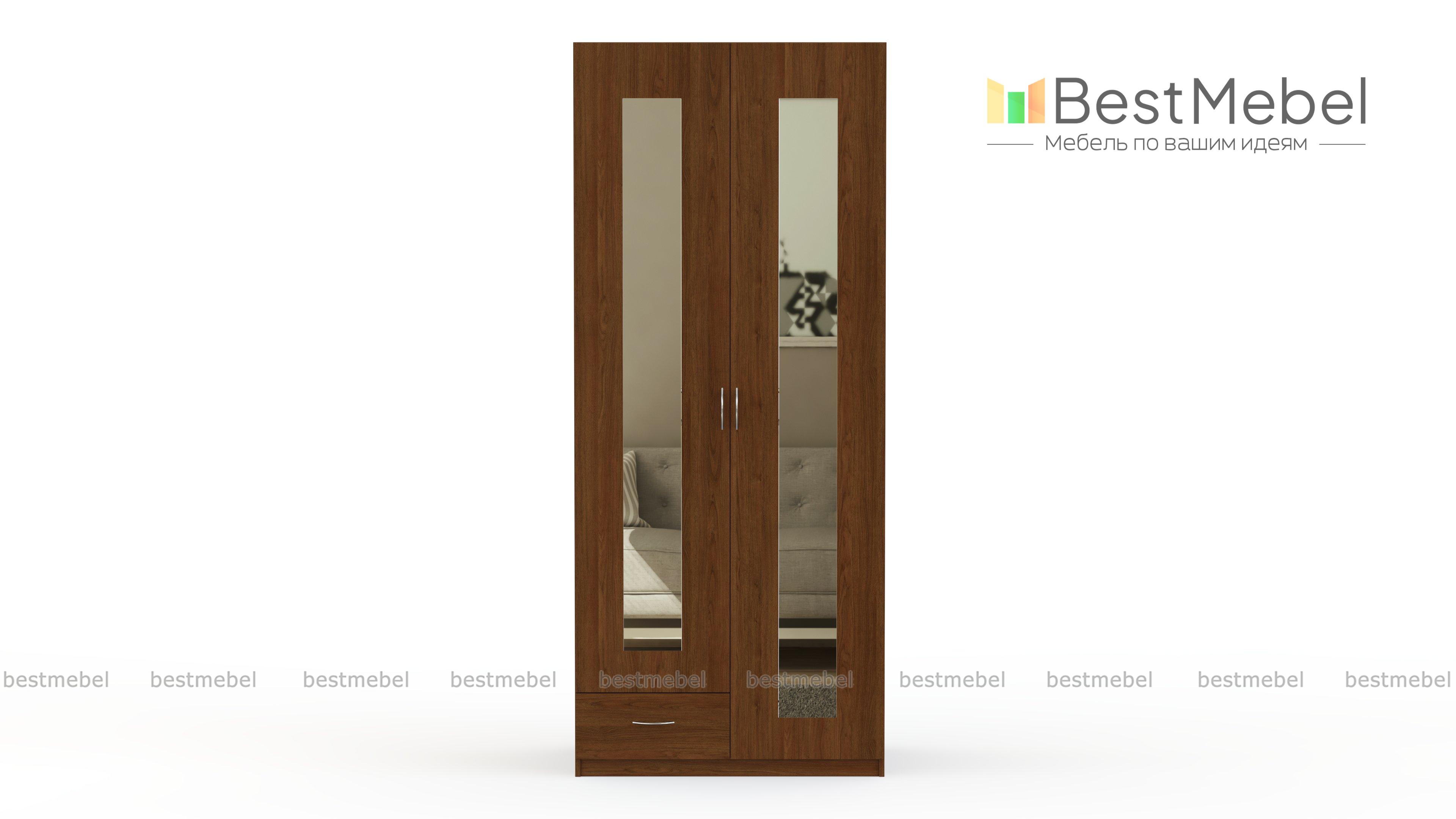 Распашной шкаф Паулина 18 BMS - Фото