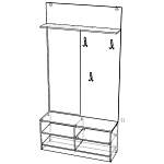 Прихожая ПВ-4 BMS