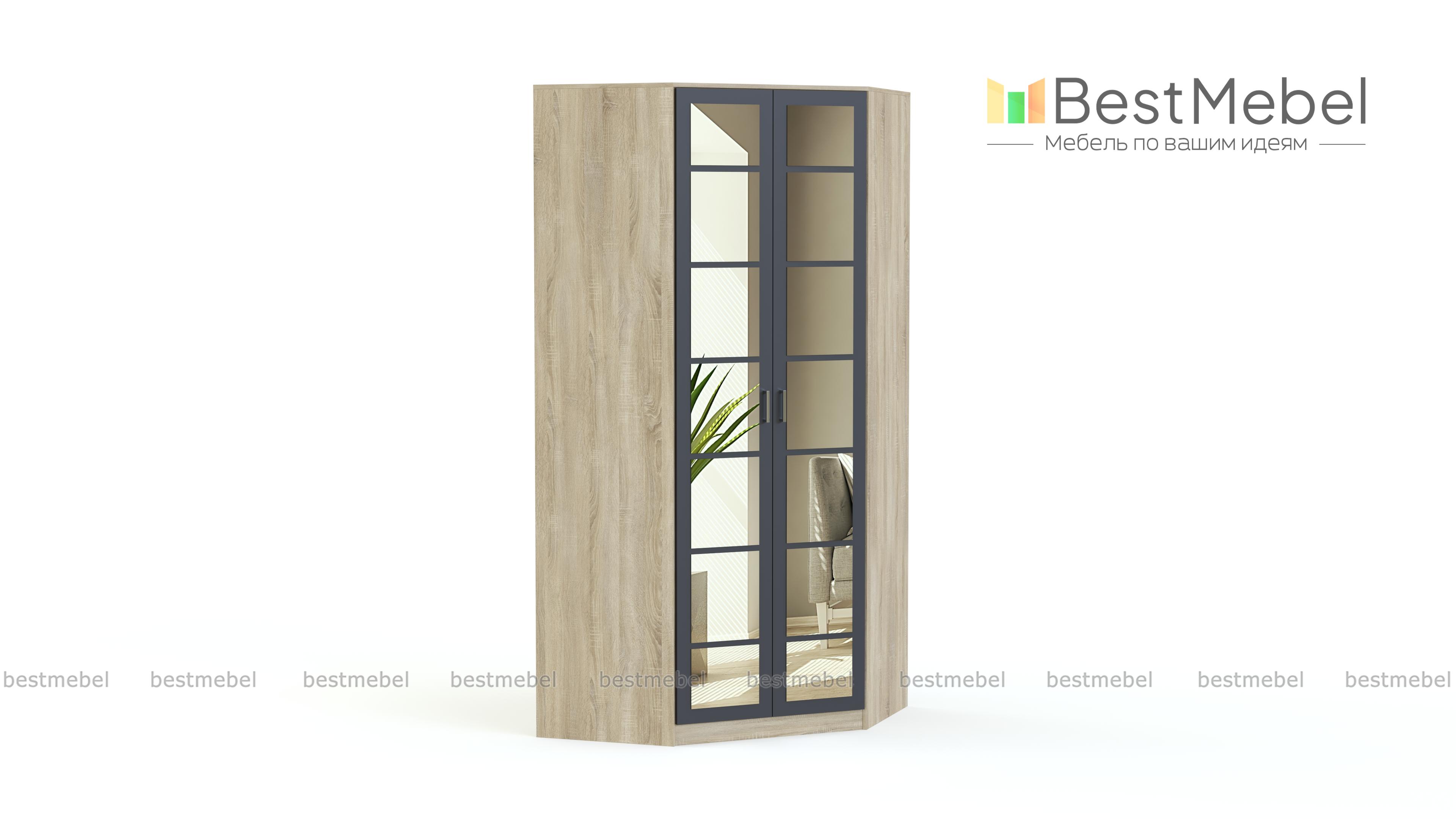 Шкаф угловой Соло 030 BMS - Фото
