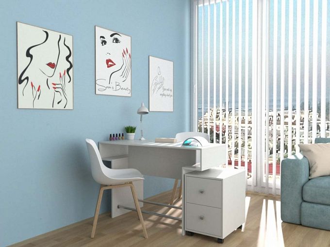 Маникюрный стол Берри BMS - Фото