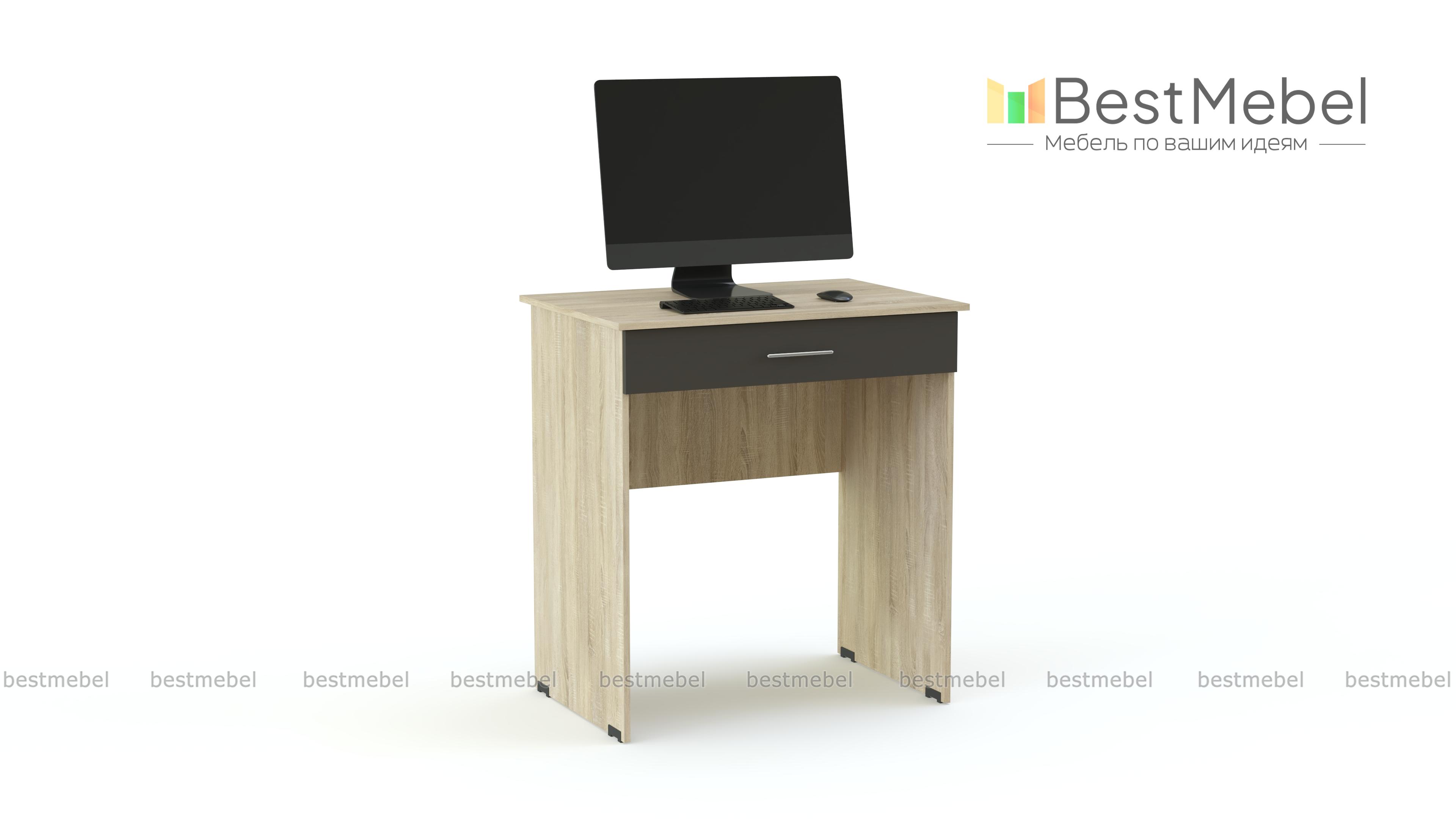 Компьютерный стол Милак глянец 7 BMS - Фото