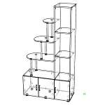 Схема сборки Стеллаж Ириск 2 BMS