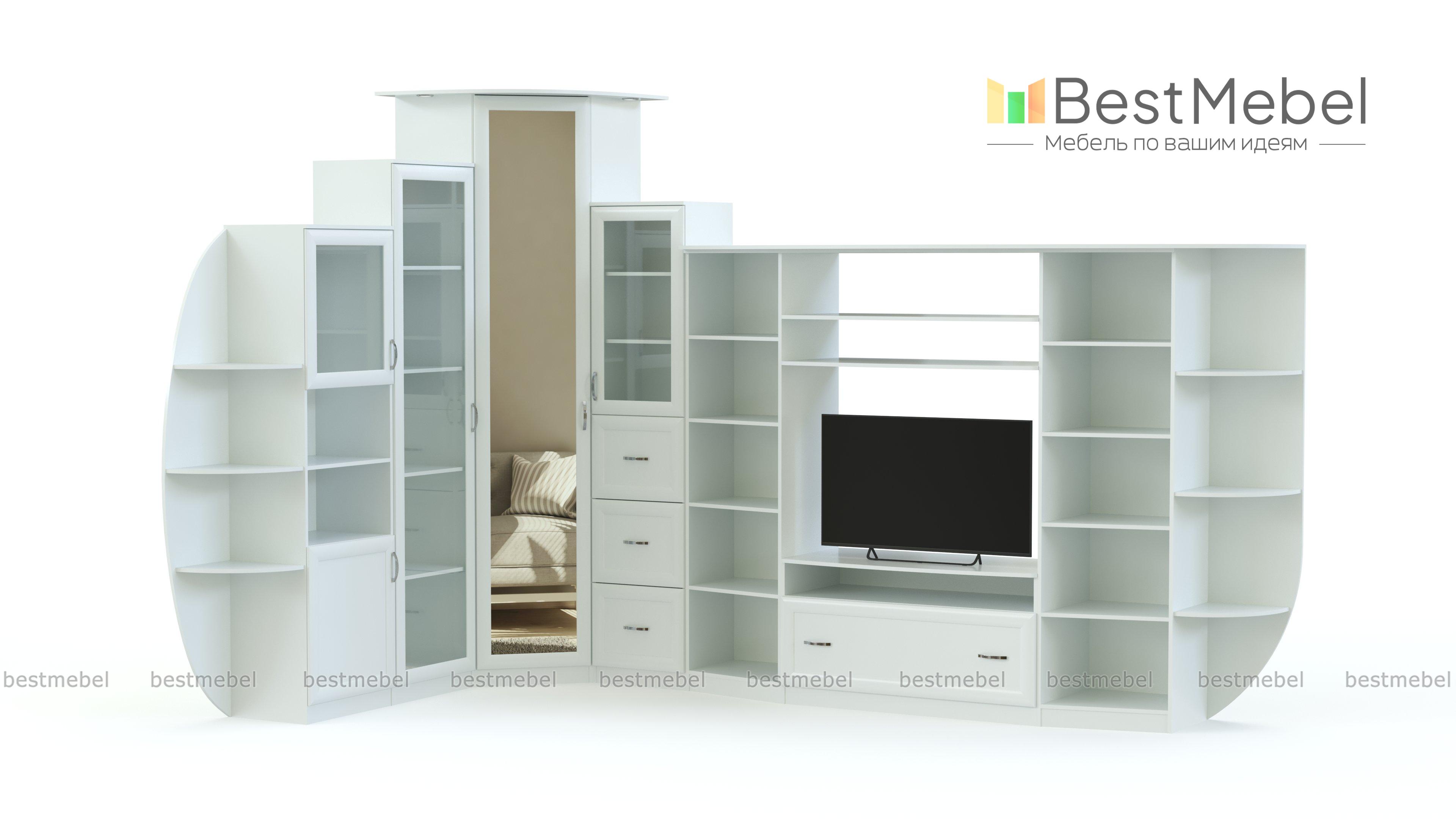 Угловая стенка Есения 32 BMS - Фото