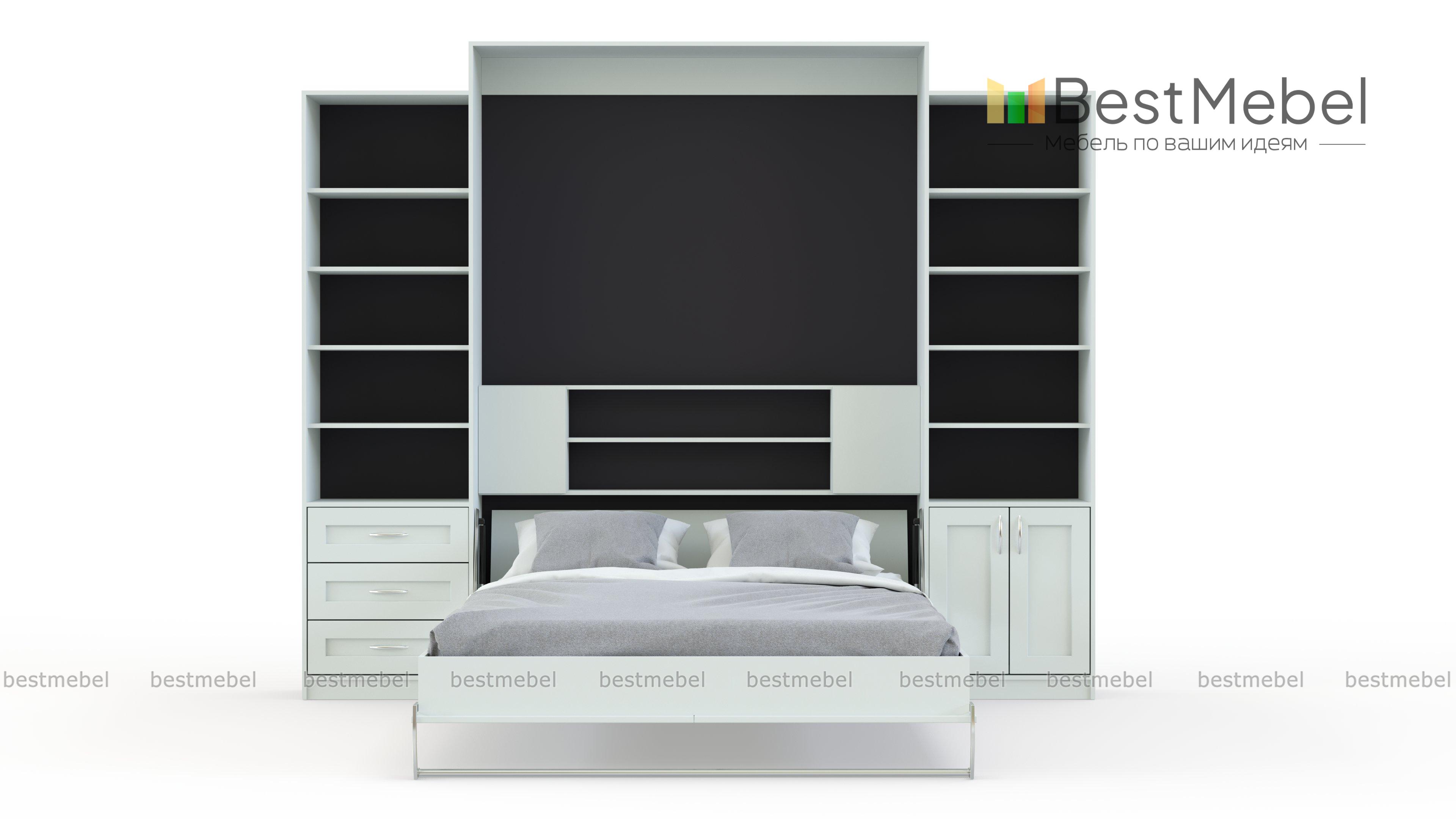 Шкаф-кровать трансформер Мечта BMS - Фото