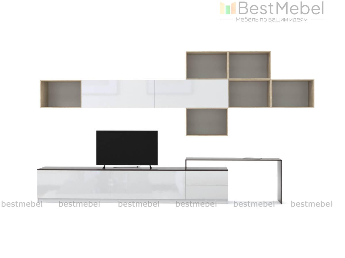 Стенка с рабочим местом Асель BMS - Фото